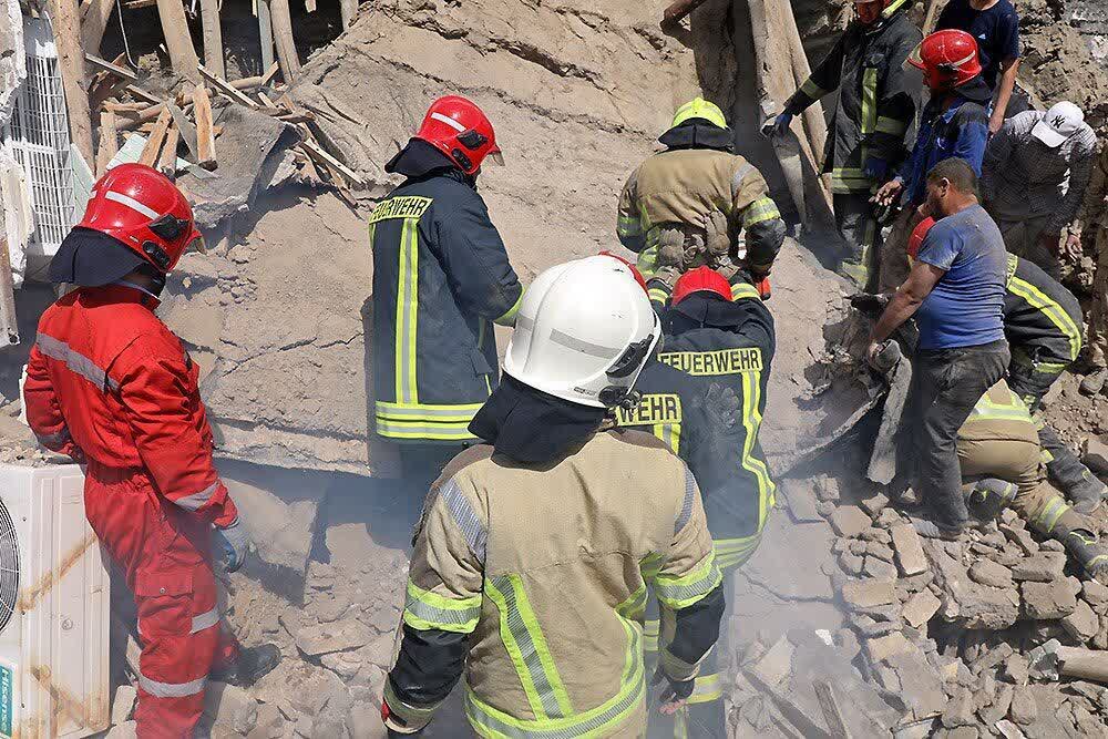 نشت گاز شهری منجر به انفجار منزلی مسکونی در مشهد حادثه آفرید