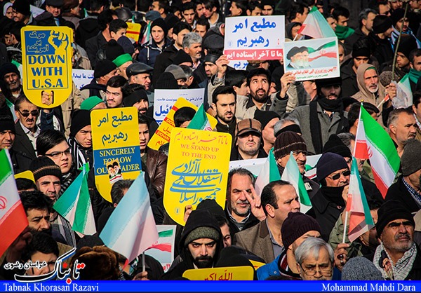 راهپیمایی شکوهمند 22 بهمن مشهد به روایت تصاویر راهپیمایی شکوهمند 22 بهمن مشهد به روایت تصاویر