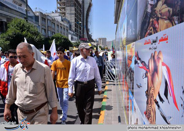 گزارش تصویری راهپیمایی روز قدس در مشهدالرضا (ع)