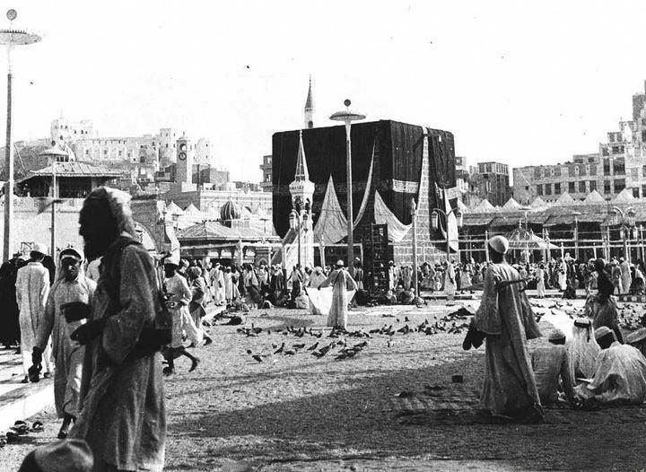 عکسی جالب از خانه خدا