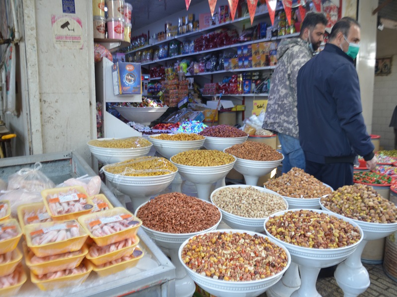 بازار شب یلدا در کرمانشاه بازار شب یلدا در کرمانشاه