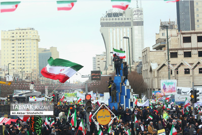 راهپیمایی چهل و چهارمین سالگرد انقلاب اسلامی