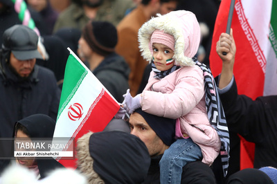 راهپیمایی چهل و چهارمین سالگرد انقلاب اسلامی