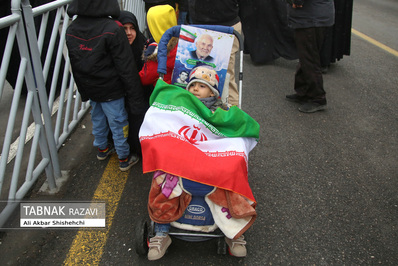 راهپیمایی چهل و چهارمین سالگرد انقلاب اسلامی